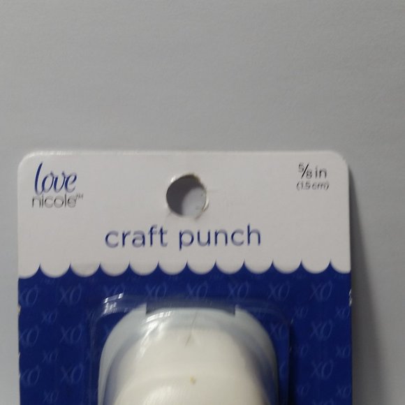 Lever Action Craft Punch Scalloped Edge Circle 5/8 - Picture 2 of 9